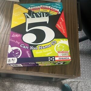 Can You Name 5 Board Game